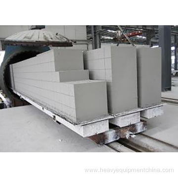 equipment for autoclaved aerated concrete block production